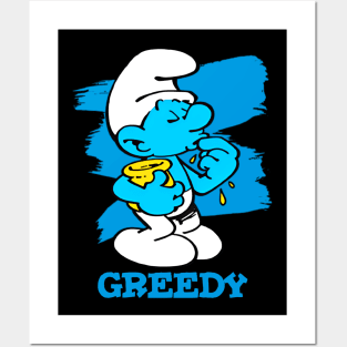 greedy Posters and Art